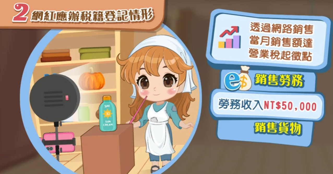 網紅新興交易課徵營業稅新制簡介 國語版